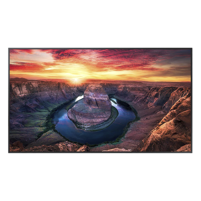 Pantalla Profesional LED de 65″ para marketing digital / UHD 4K (3840x2160p) / Entradas de Video HDMI / uso 24/7 / Compatible VESA 400×300 / compatible con plataforma de gestion Samsung VXT