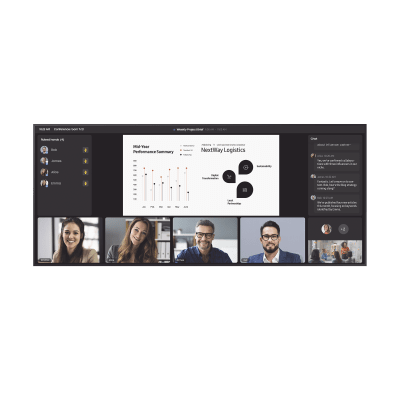 Pantalla Profesional WIDE 105″ 5K / Para uso 24/7 / LH105QPD5BGXZA / bocinas integradas / Dimensiones: 2.48 m Largo x 1.06 m alto / Soporta Rotacion de imagen Pivot