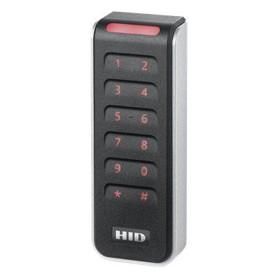 Lector con Teclado SIGNO PRIORITY Estandar Profile Multitecnologia/ 20KNKS-T0-000000/ Garantia de Por Vida/ Pigtail/Wiegand & OSDP