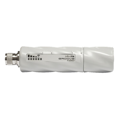 (GrooveA 52 ac) Punto de Acceso y CPE en 2.4 o 5 GHz 802.11 a/b/g/n/ac conectorizado, "Incluye Antena Omnidireccional"
