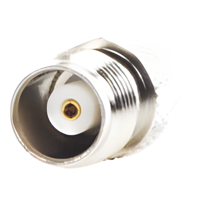 Adaptador en Línea de Conector TNC Hembra a SMA Macho, Níquel/ Oro/ Teflón..