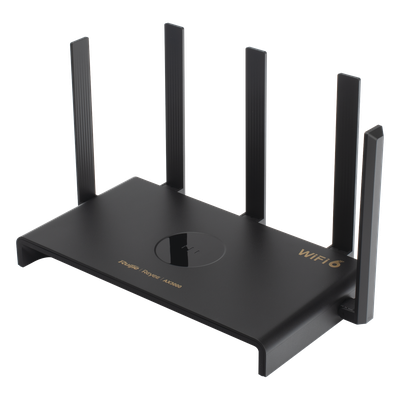 Home Router inalámbrico MESH , Diseñado para GAMING con doble puerto WAN Gigabit para Sumar Ancho de banda, 3 puertos LAN Gigabit., WI-FI 6 2×2 doble Banda