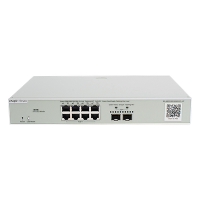 Switch Multi-Gigabit PoE++ 370W 802.3bt Capa 3 Administrable Cloud, Diseñado Para Access Points WiFi 6/7