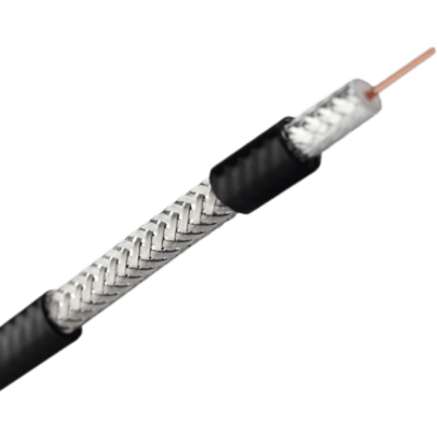 Carrete de 305 Metros (1000 Pies) / Cable Coaxial RG6 / Tipo CCS / Optimizado para HD / Intemperie
