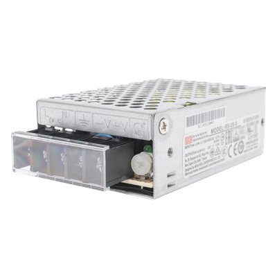 Fuente de Poder Industrial Conmutada 25W de Potencia, 5Vcc, 5A
