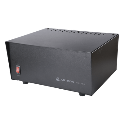 Fuente de Poder Lineal / 13.8 Vcc 35 A / Regulación Electrónica / Disipador Térmico / Voltaje Universal / Alta Potencia