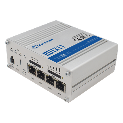 Router Industrial LTE 4.5G Cat 6 / 300 Mbps / WiFi 5 Dual Band / 4 Puertos Gigabit / Doble SIM / GNSS / PoE