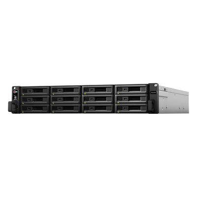 Unidad de Expansión Synology RX1217/RX1217RP | 12 Bahías de Disco | Compatible con RackStation 2U | Expansión de Volumen en Línea | Fuentes de Alimentación Redundantes (RX1217RP) | Administración DSM.