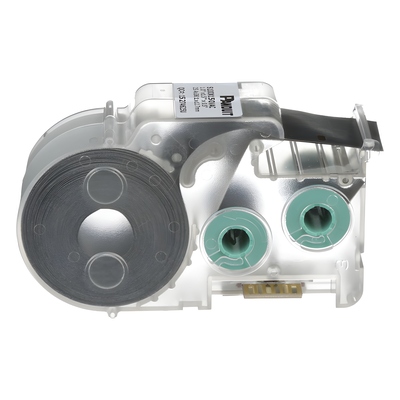 Casete de 200 Etiquetas Autolaminadas de 25.4 x 38.1 mm (1 x 1.5 Pulgadas), para Cables de 4 a 8.1 mm (0.16 a 0.32 Pulgadas) de Diámetro, Área de Impresión Color Blanco