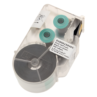 Casete de Etiqueta Auto-Laminada para Cableado de Redes de Cobre, Fibra Óptica o Eléctrico, 200 Etiquetas