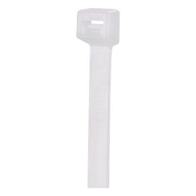 Cincho de Nylon 6.6 StrongHold™, 200mm largo x 2.5mm ancho, Color Natural, Plenum, Paquete de 100pz