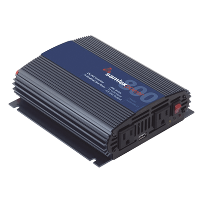 Inversor de Corriente (CD-CA) Potencia Nominal 800 W, Ent:12 Vcc, Sal:115 Vca 60 Hz