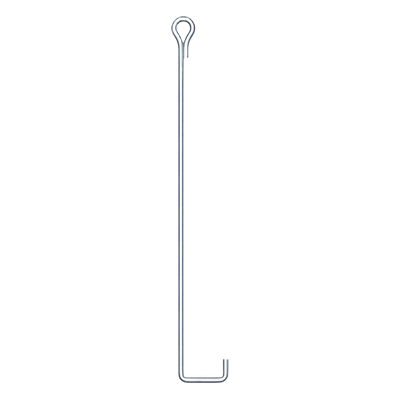 Ancla de Suelo con Ojo de Llave Ø 3/4″ x 150 cm, Galvanizado por Inmersión en Caliente.