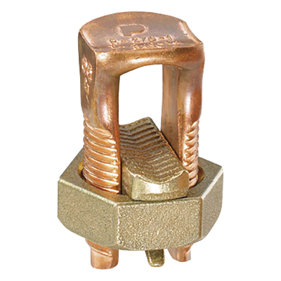 Conector Mecánico de Puesta a Tierra, de Cobre, Para Cables de Calibre 8 a 6 AWG