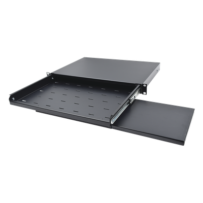 Charola Abatible para Teclado y Ratón con Rack de 19″, 1UR