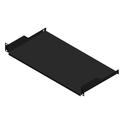 Charola para Rack de 19″ de 2 postes, 23 cm de Profundidad, 1 Unidad de rack