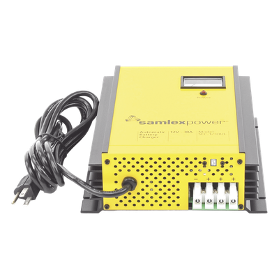 Cargador de Baterías de Plomo Ácido 12 Volts, 30 A / Bancos de 250 a 350 Ah