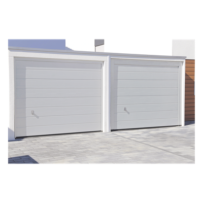 Sección para puerta de Garage / Lisa / Color blanco / Para GARAGE187 / Estilo Americana.
