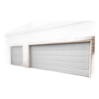 Sección P / Puerta  Garage / Cuadro Corto / Color blanco P / GARAGE167SC / Estilo Americana.