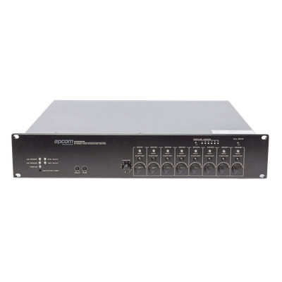 Controlador de Extensión de Evacuación de Voz | 8 Zonas | 500W | Soporta Máx. 19 SF6200MS en Cascada