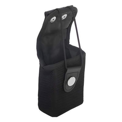 Funda en Nylon con Presilla para Cinto, con Correa y Broche de Presión, para Radios P110/GP300 (Universal).