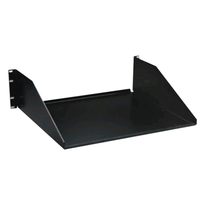 Charola Para Soportar Equipos en Racks, de 19in, Solida, 3UR, Color Negro