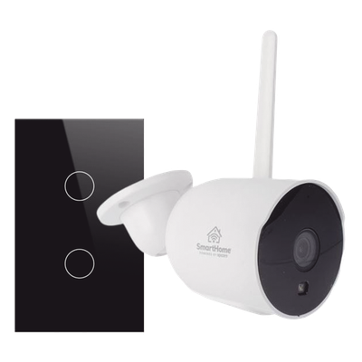 (Wifi) KIT 1 camara Wifi y 1 apagador inteligente Wifi