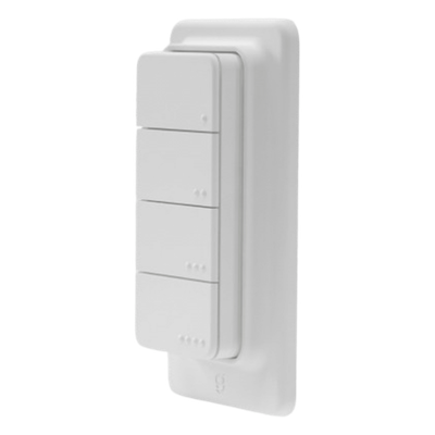 Boton inalambrico Bluetooth 4 botones para configurar escenarios.