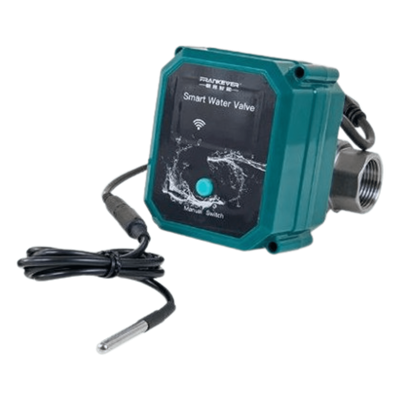 Válvula inteligente DN20 (3/4´´) conexión  Wifi 2.4 para control de agua / DC 5V / IP67