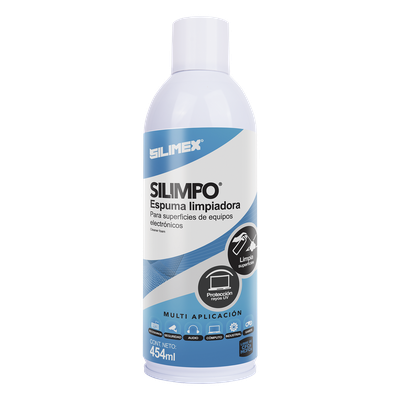 Espuma Limpiadora para Todo Tipo de Superficies Plásticas y Metálicas de Sistemas de Vídeo, Audio, Telefonía y Equipo de Cómputo, Contiene Protectores de Rayos UV, 454 ml