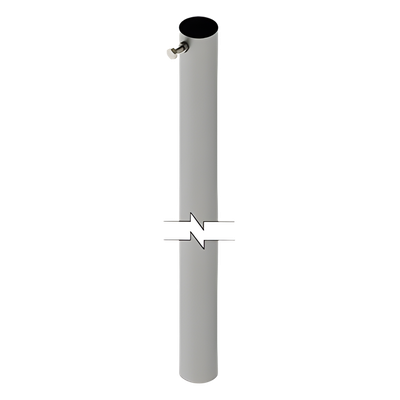 Mástil de 3 metros, 1-1/4″ Diam. (Requiere accesorios de Instalación).