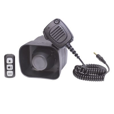 Sirena/Bocina Para Motocicleta de 30 Watts, Incluye Controlador y Microfono