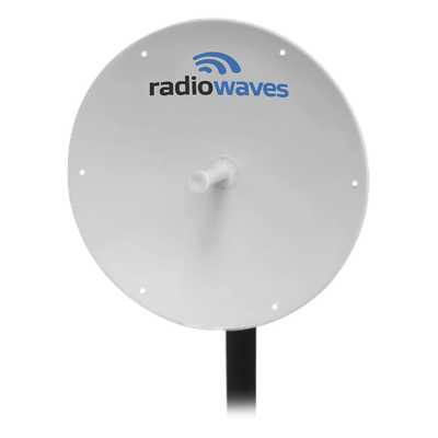 Antena Direccional, Dimensiones (3 ft), Ganancia 33 dBi, 5.25-5.85 GHz, 2 Conectores N-hembra, Incluye montaje.