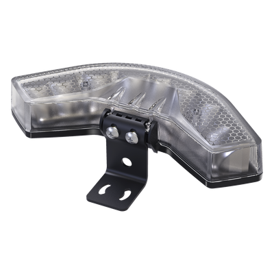 Luz Auxiliar Esquinera de 9 LED, Ambar, Lente Transparente, SAE
