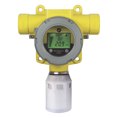Detector fijo de gas combustible con sensor de perla catalítica 0 a 100% LEL, salida 4-20 mA y relevadores, para interior y exterior en atmósferas explosivas