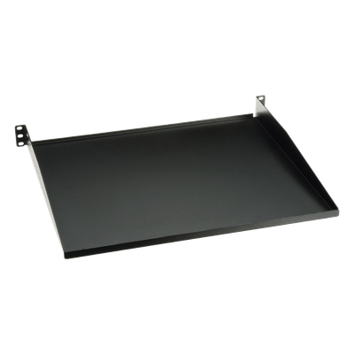 Charola para Soportar Equipos en Rack de 19″, con Capacidad de Carga de 20Kg, 1UR