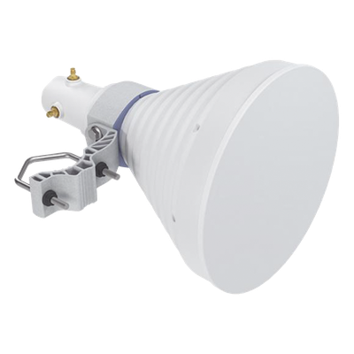 Antena Sectorial Simétrica Starter Horn de 30º, 5150 – 5950 MHz, ganancia de 18 dBi, conexión RP-SMA