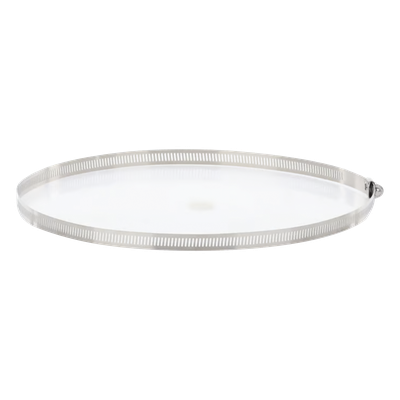 Abrazadera Sin Fin de Acero Inoxidable Capacidad de 10″ a 16″ (Paquete de 10)