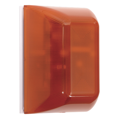 Minicontrolador Audiovisual de Uso No Autorizado o Situaciones Urgentes, Color Ambar