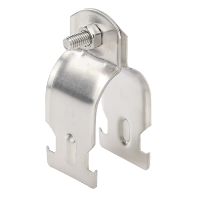 Abrazadera de Acero Inoxidable  de 1″ Para Unicanal Tipo Strut