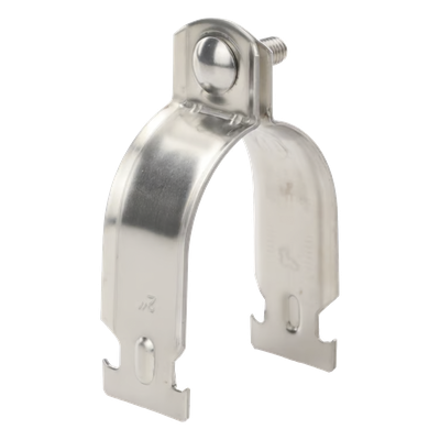 Abrazadera de Acero Inoxidable  de 2 » Para Unicanal Tipo Strut