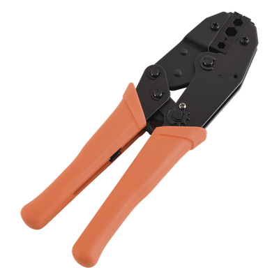 Pinzas para Plegar Conectores en Cables Coaxiales RG-58/U, RG-59 o RG-8/X con Cavidades de 0.068″, 0.213″ o 0.256″.