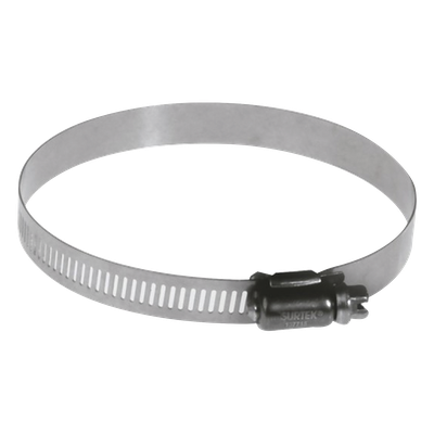 Abrazadera Sin Fin Diámetro 3-9/16″ a 4-1/2″ / 1/2″ de Ancho / Acero Inoxidable.