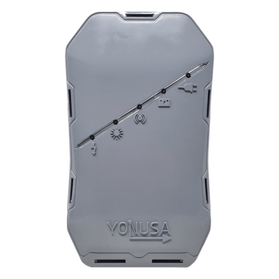 Energizador con tecnología SMT de 12,000Volts – .5 Joules / 500 Mts Lineales de Protección / Cercas Electrificadas