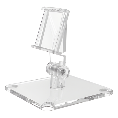 Soporte en T para Etiqueta de Tinta Electrónica / AccessPRO / Rotación de 50 Grados / Escritorio / Compatible con 2.13″ – 2.66″ – 2.9″ – 4.2″