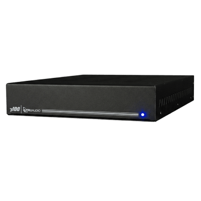Amp Clase D | 2 Canales 100W | Con Aprendizaje IR | Salida Sub | Estéreo, Bridge, Múltiples Amplificadores | 4-8Ω