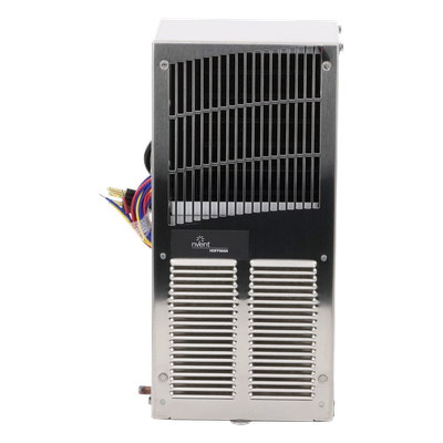 Aire Acondicionado Compacto Para Exterior, Uso en Gabinetes de Telecomunicaciones de Grado Industrial, Frío T15, 800 BTU, 115 Vca, de Acero Inoxidable 304, Color Gris