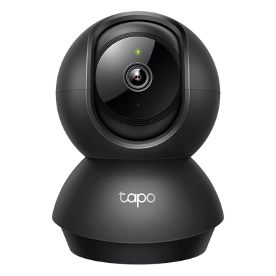 Cámara PTZ Wi-Fi Hogar / 1080p Full HD / Visión Nocturna 12 m (39.4 ft) / Detección de Personas y Llanto de Bebé / Seguimiento Automático / Audio Bidireccional / Almacenamiento microSD hasta 512 GB / Compatible Alexa y G