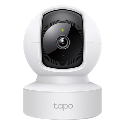 Cámara de Seguridad Wi-Fi PTZ / 2K 2304×1296 px / Paneo 360° Horizontal / Inclinación / Visión Nocturna IR 30 ft (10 m) / Detección de Personas / Detección de Llanto de Bebé / Audio Bidireccional / Almacenamie