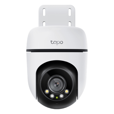 Cámara de Seguridad PTZ Exterior Wi-Fi / 2K 3 Megapixel (2304×1296) / 360° Panorámica Horizontal + 130° Vertical / Seguimiento Inteligente de Movimiento / Visión Nocturna a Color / IP65 / Compatible Alexa y Google Home